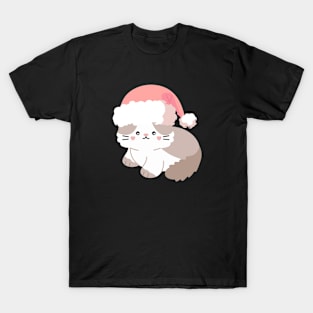 Kitten at Christmastime T-Shirt